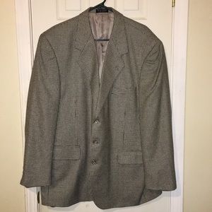 JEFFREY BANKS COUTURE PATTERNED BLAZER